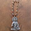 German Silver Buddha ji with Rudraksha Necklace 2